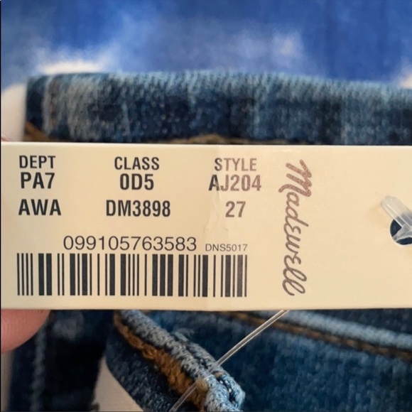 Madewell stovepipe jeans - Picture 6 of 6